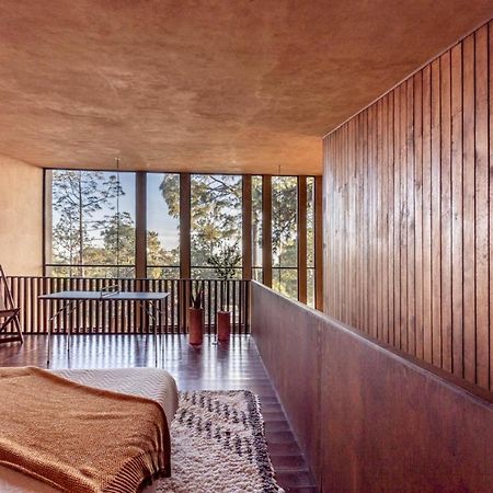 Cabana Lujo Con Alberca Climatizada Vistas Al Bosque De Mazamitla Luaran gambar